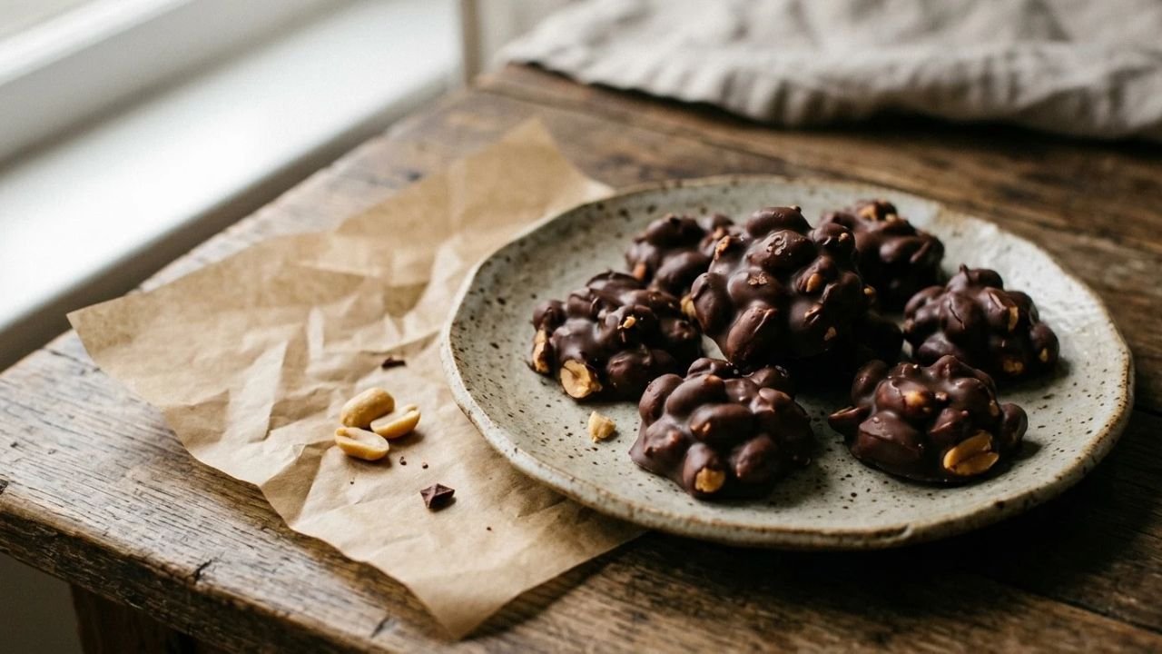 Old-Fashioned Peanut Clusters That Are Easy to Make at Home